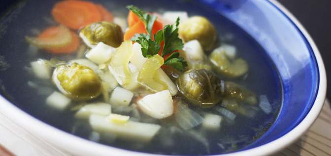Овощной суп (без мяса) в мультиварке