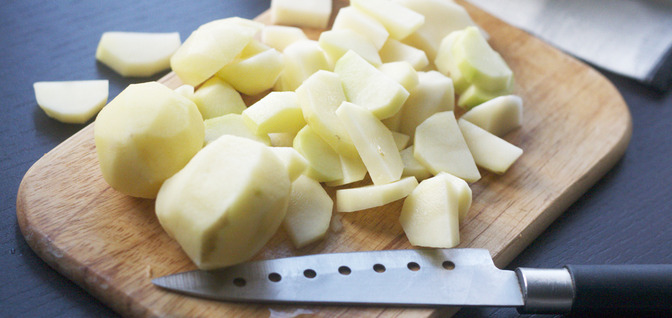 Картофель с лисичками в мультиварке