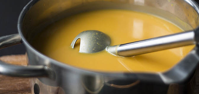 Тыквенный суп-пюре с имбирем в мультиварке
